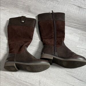 Brown Knee-High Boots